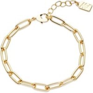 August Woods Gold Paper Clip Chain Bracelet – 17.5cm