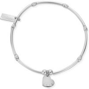 ChloBo Silver Mini Sparkle Middle Bracelet – 18cm