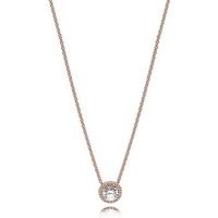 Pandora Rose Gold Classic Elegance Necklace - Rose Gold - Image 2