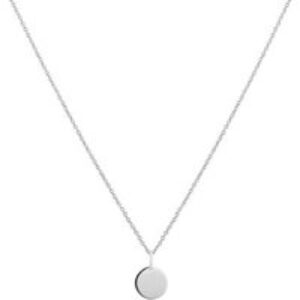 Argento Round Plate Necklace – 45cm