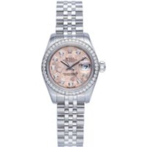 Pre-Owned Rolex Diamond Datejust 26mm Girls Watch 179384