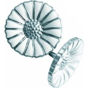Georg Jensen Daisy Sterling Silver Flower Stud Earrings 3539208