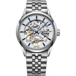 Raymond Weil Freelancer Skeleton Mens 42mm Computerized Watch 2785-ST-65001