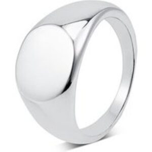 Argento Silver Engraving Signet Ring – 54