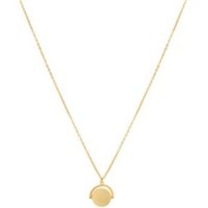 Argento Gold Spinning Disc Necklace – 45cm