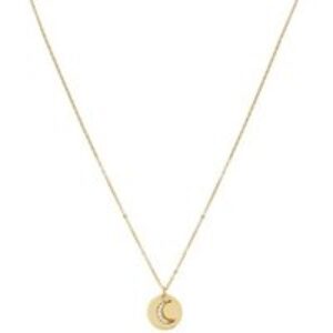 Argento Gold Moon Coin Necklace – 45cm