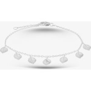 Sterling Silver Multi Leaf Bracelet B5147
