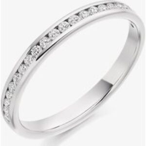 Platinum 0.25ct Diamond Part-Eternity Ring (P) HET2088 PLAT P
