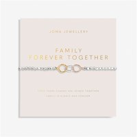Joma 3 Tone Circle of relatives Perpetually Bracelet - Silver - Image 2