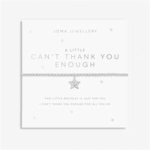 Joma A Little Can’t Thank You Enough Star Bracelet – Silver