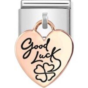 Nomination Rose Gold Just right Success Center Drop Allure