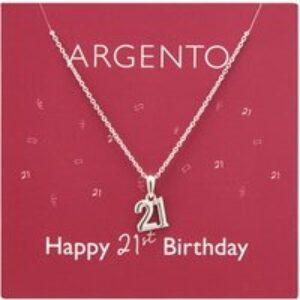 Argento Silver 21 Necklace – Silver