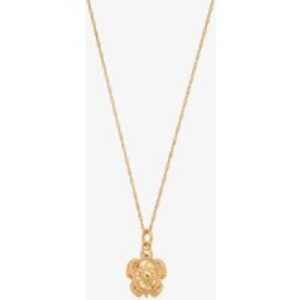 ChloBo Treasures Of Bali Sheltered Glow 18ct Yellow Gold Plated Turtle Pendant Necklace GNTRC3505