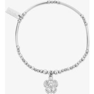 ChloBo Treasures Of Bali Sheltered Glow Sterling Silver Turtle Allure Bracelet SBFBMN3504