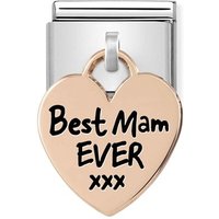 Nomination Rose Gold Very best Mam Ever Middle Allure - Image 2