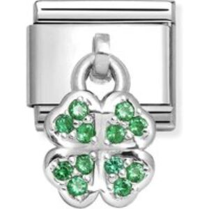 Nomination Inexperienced 4-Leaf Clover Allure