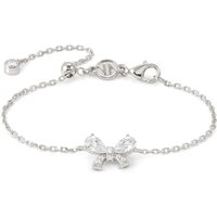 Nomination Silver White Crystal Bow Bracelet - Image 2