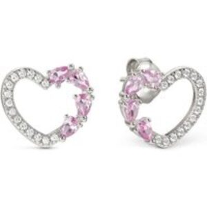 Nomination Silver Crimson Crystal Middle Earrings
