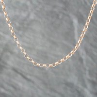 Pre-Owned 9ct Yellow Gold 16 Inch Belcher Chain 41021339 - Image 2