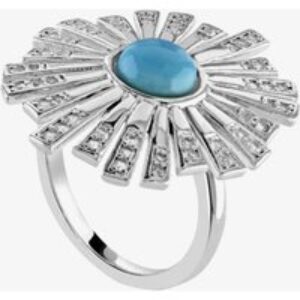Lucy Quartermaine Sil Egyptian Turquoise Ring Ring ER3 N