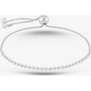 Sterling Silver Adjustable Box Chain Bracelet 8.29.8694