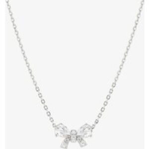 Nomination Shine Me Up Silver Cubic Zirconia Bow Necklace 241902/008