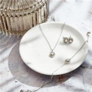Argento Bridal Pearl Set – Silver