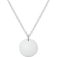 Argento Silver Coin Necklace - 47cm - Image 2