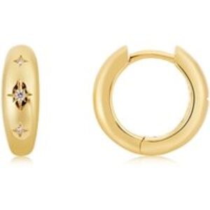 Argento Gold Galaxy Superstar Petite Hoops – Gold
