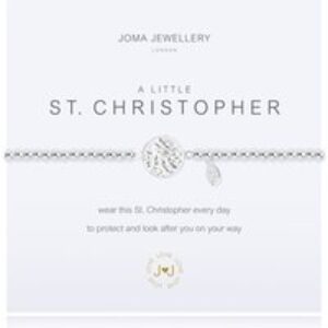 Joma A Little St Christopher Bracelet – Silver