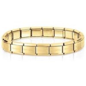 Nomination Vintage Gold Plated Starter Bracelet – 20 Hyperlinks / 18cm