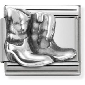 Nomination Silver Cowboy Boots Appeal
