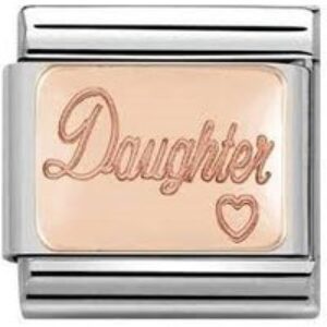 Nomination Rose Gold Daughter Appeal