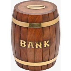 Harvey Makin Barrel Shape Money Box HM2452