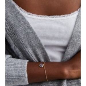 Gold Moodstone Bracelet New Look