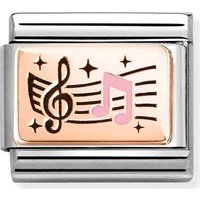 Nomination Rose Gold Song Notes Attraction - Image 2