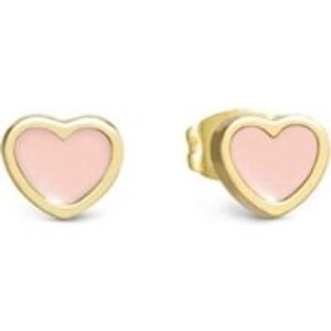 Nomination Emosfere Gold Red Middle Stainless Metal Stud Earrings