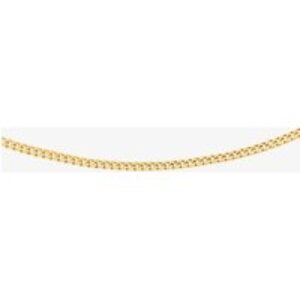 Yellow Gold Plated 18 Inch Panza Curb Chain Chain 8.91.0154(disc)
