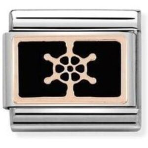 Nomination Rose Gold Boat Wheel Attraction – Stainless Metal