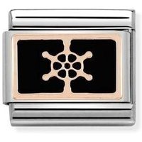 Nomination Rose Gold Boat Wheel Attraction - Stainless Metal - Image 2