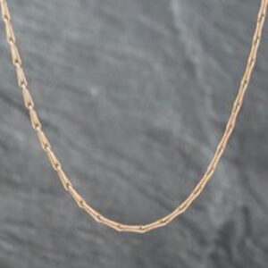 Pre-Owned 9ct Yellow Gold 20 Inch Hayseed Chain 41161762