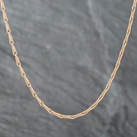 Pre-Owned 9ct Yellow Gold 20 Inch Hayseed Chain 41161762 - Image 2
