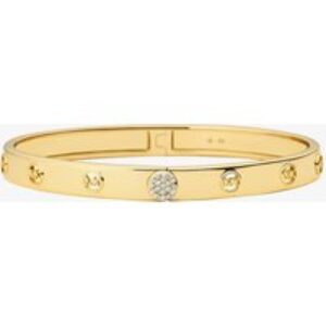 Michael Kors 14K Gold-Plated MK Brand Bangle MKC1548AN710
