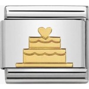 Nomination CLASSIC Gold Symbols Tiered Middle Appeal 030162/40
