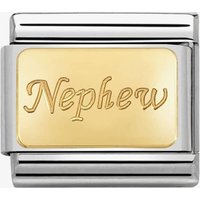 Nomination CLASSIC Gold Engraved Indicators Nephew Appeal 030121/34 - Image 2
