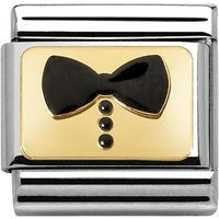 Nomination Glitter Nights Black Bow Tie Charm - Enamel - Image 2