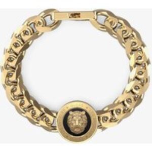 Guess Lion King Gold-Tone Chain Bracelet UMB01314YGBKL