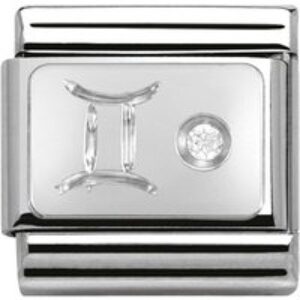 Nomination Gemini Zodiac Charm