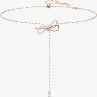 Swarovski Lifelong Bow Two Color Y Necklace 5447082 - Image 2