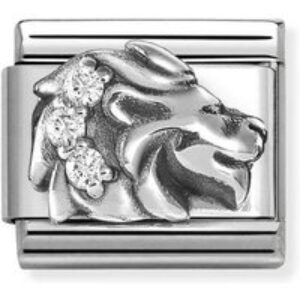 Nomination Crystal Leo Lion Charm
